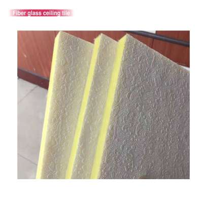 Wholesale Fiberglass Drop Ceiling 2x4 Tiles Sound Insulation