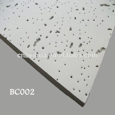 Shijiazhuang Acoustic Square Edge False Ceiling Mineral Fiber Ceiling