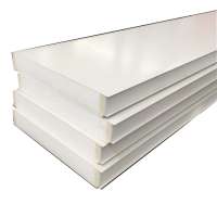 Cold room Easy Installation exterior aluminium fireproof wall /roof panel EPS/Rock Wool Sandwich Panels Best Price